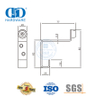 Vlekvrye staal deurprop vir slaapkamer regering-DDDS025