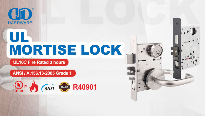 Graad 1 Mortice Lock, voldoen aan ANSI-standaarde