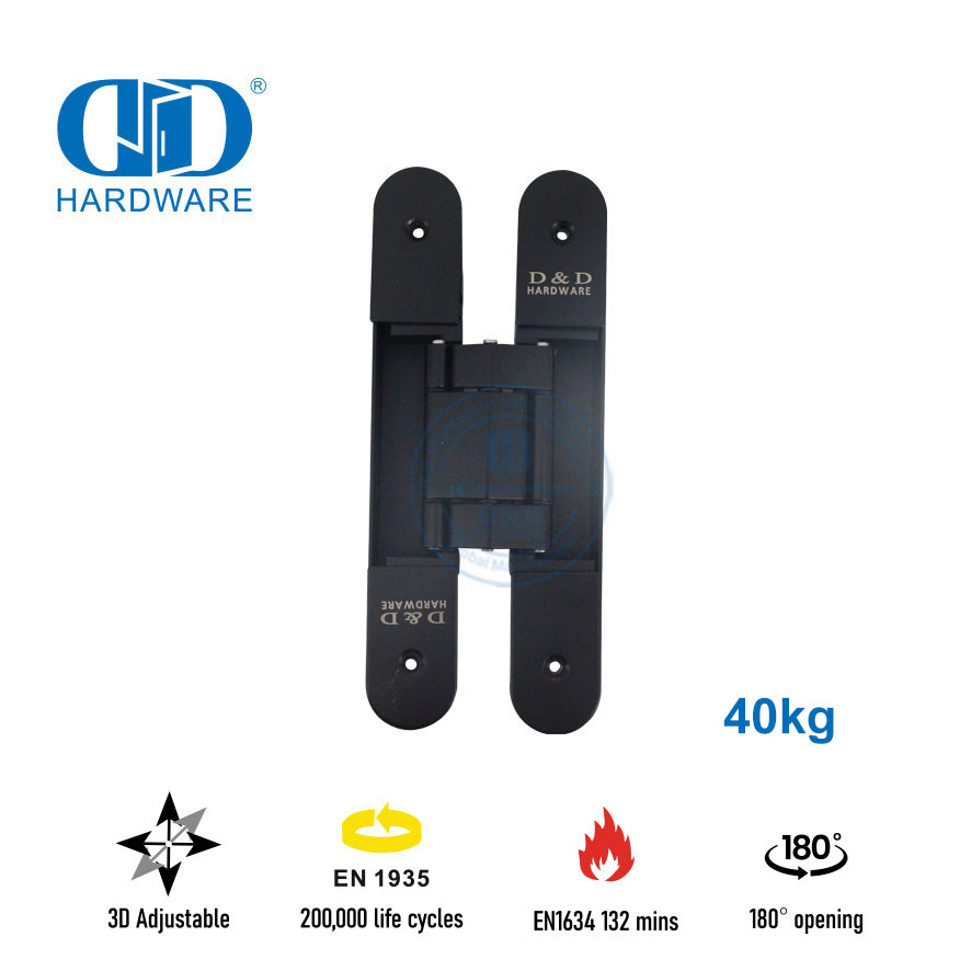 vuur versteekte skarnier