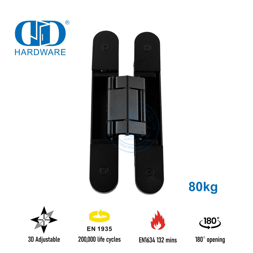 Versteekte deurskarnier