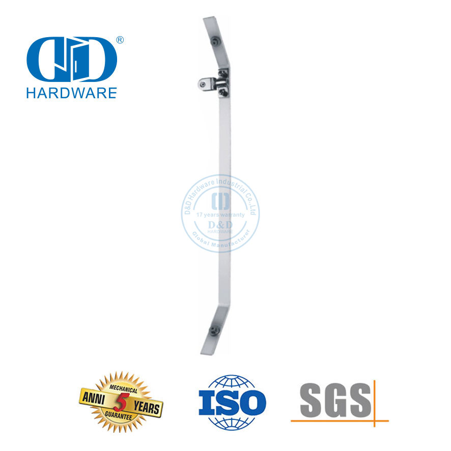 Waterdigte vlekvrye staal glasdeur bykomstighede stortverdelerpaneel Kommersiële storthokkiestelsel-DDSC002