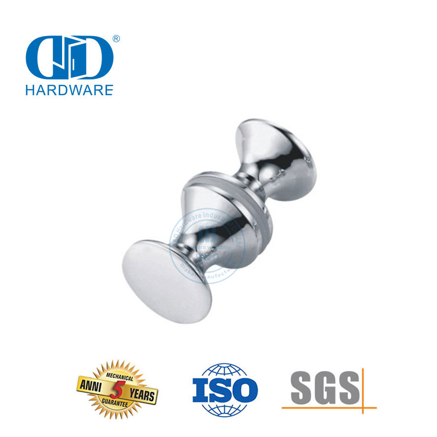 Meubeltoebehore Glasdeurknop Glashandvatsel Stortkamer Skuifglas stortdeurknoppe-DDSK012