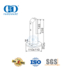 Vlekvrye staal Trap Rai Parts Glas Reling Balustrade Toebehore Klem Spigot Glas Clamp Bracket-DDHB007