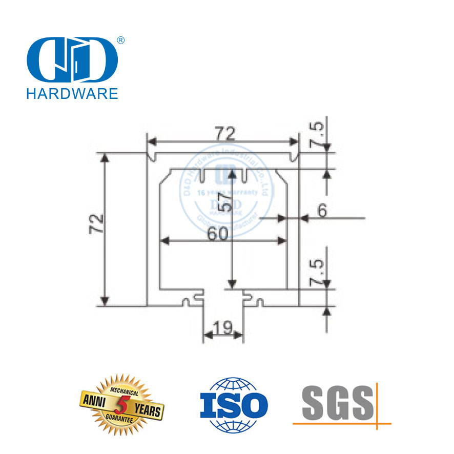 Opvoublad gehang vlekvrye staal skuifglasklem Voudeurstelsel Glastoebehore vir badkamertoilet-DDGS148