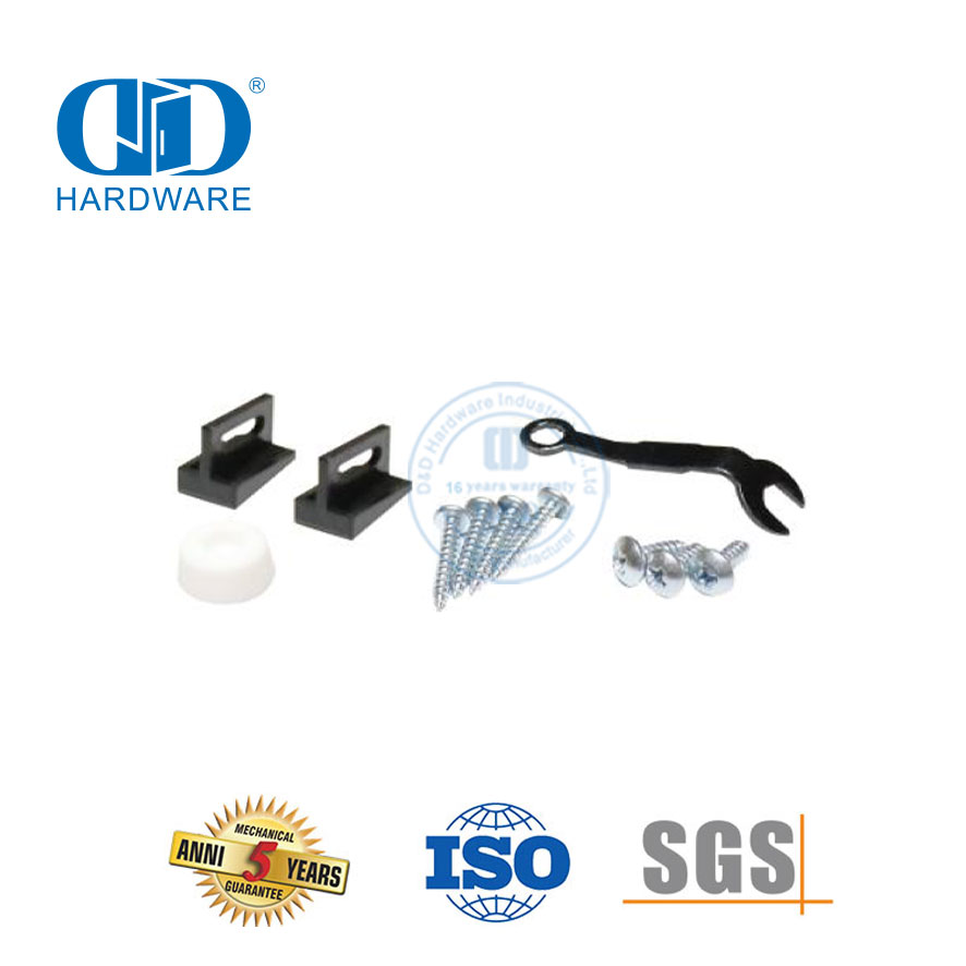 Vlekvrye staal Duursame Skuurdeur Hardeware Duursame Spoorwiel Roldeur Toebehore Woonstel Hotel Deur Hardeware-DDBD054