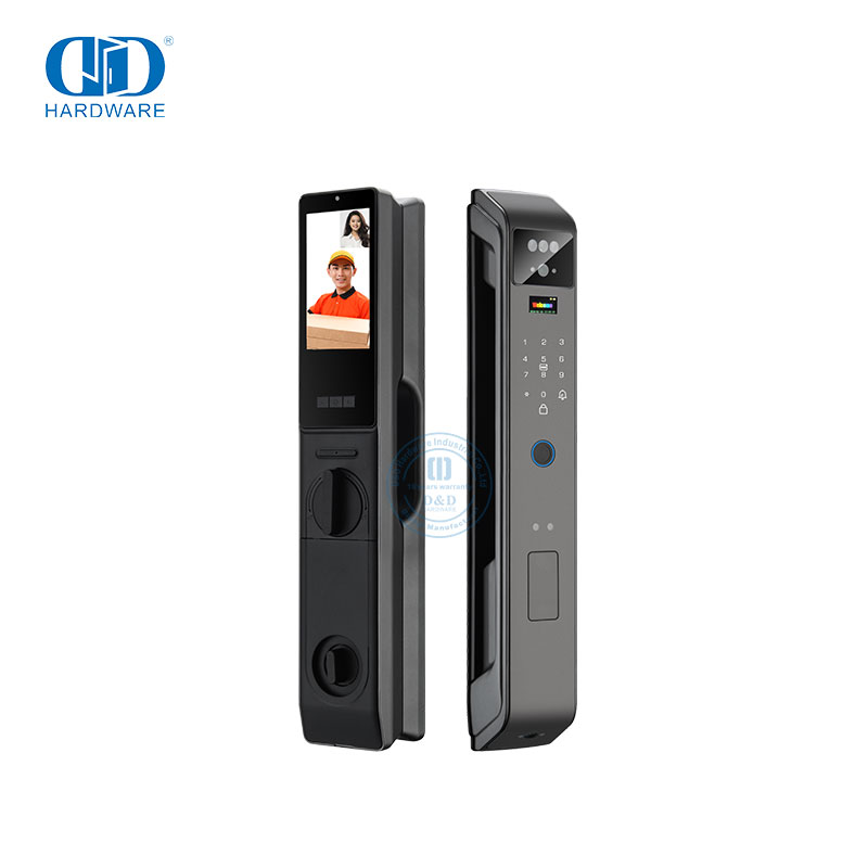 Smart Kombinasie Elektroniese 1080 Hd Wifi-kameras Afgeleë vingerafdruk Smart Lock met kamera -DDEL004