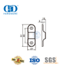 Rubber magnetiese deurstopper-vangstel vir tweevoudige deur met dubbel-DDDS056
