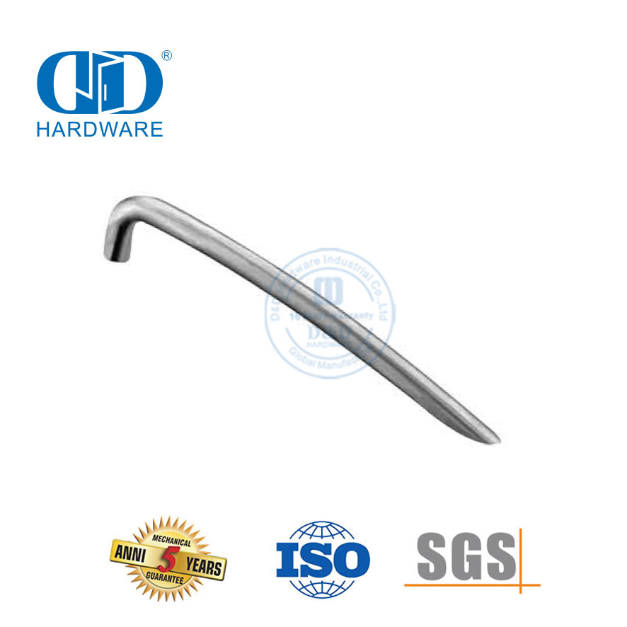 Vlekvrye staal Kabinet Kas Deur Handvatsel Lig Luukse Moderne Eenvoudige Hol Handvatsel Laadjie T-vormige Handvatsel-DDFH026