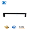 12x12mm vierkantige vlekvrye staal handvatsel trek vir stortkamer buite glasdeur-DDPH034-MB
