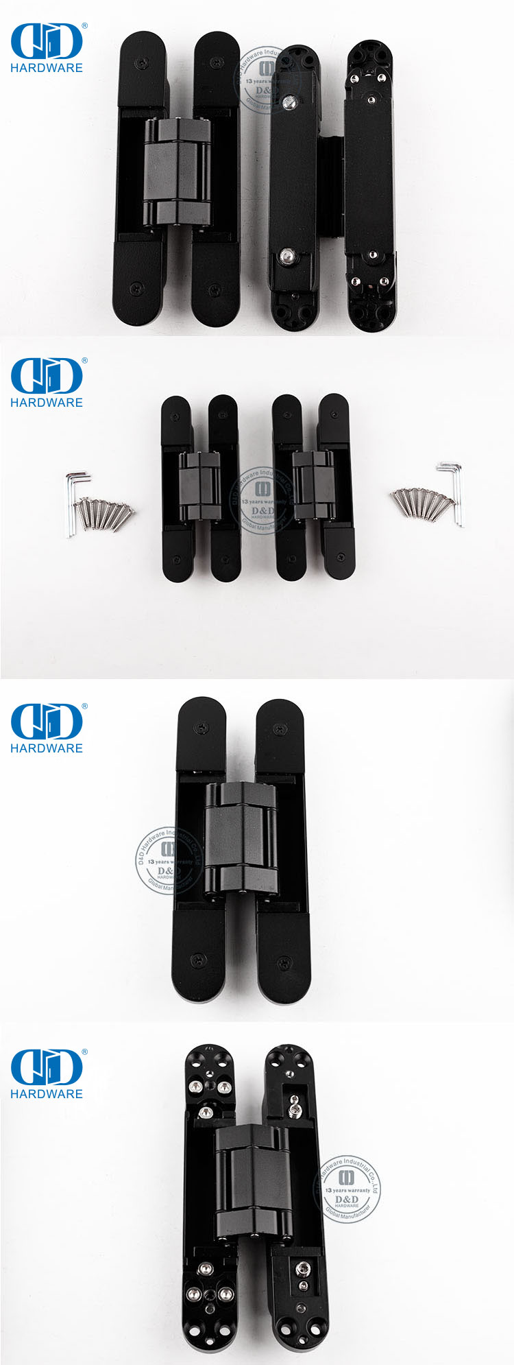 Woonstel versteekte deurskarnier