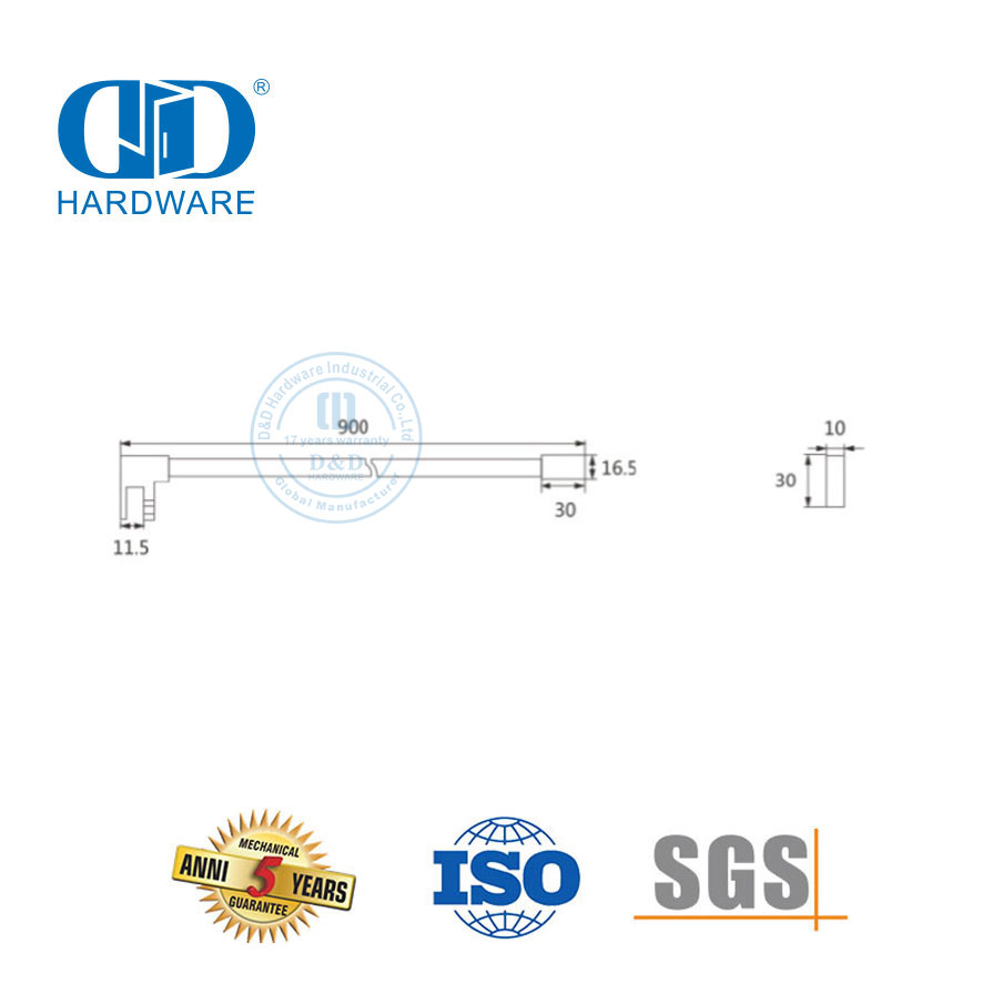 Vlekvrye staal storthokkie Laminaat Kommersiële stortskerms Storthokkiestelsel-DDSC004