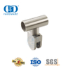 Vlekvrye staal Glas Muur Hoek Connector Glas Top Clamp Buis Hoek Clip Glas Connector-DDWC003