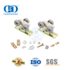 Vlekvrye staal Plastiek Plat Driewiel Roller Skuifdeur Hardeware Kits Meubels Hardeware-DDBD053