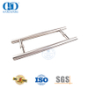 China professionele verskaffer vlekvrye staal glasdeur trekhandvatsel vir ingangsdeure-DDPH001-D-SSS
