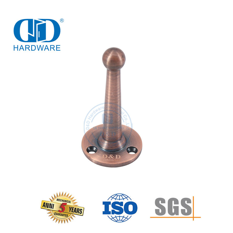 Sinklegering deurstopper vir houtdeur-DDDS021