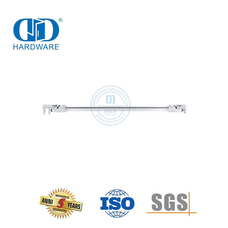 Vlekvrye staal kommersiële storthokkiestelsel Glasdeurtoebehore Stortverdelerpaneel-DDSC007