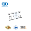 Vlekvrye staal Huis Kabinet Dubbel Deur Kits Skyfie Glas Schuur Deur Hardeware Deur Toebehore-DDBD047