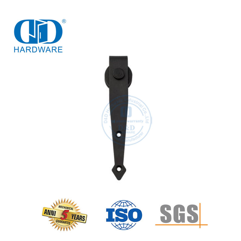 China vervaardiger vlekvrye staal meubels Hardeware Deur Hardeware Track Set Heavy Duty Schuur Deur Hardeware-DDBD033