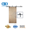 Vlekvrye staal Deur Hardeware Track Set Skuur Hout Deur Hardeware Twee-vou Schuur Deur Hardeware-DDBD007