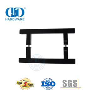 Brilliance moderne eenvoudige vlekvrye staal trekhandvatsel vir badkamerglasdeur-DDPH016-A Φ25-MB