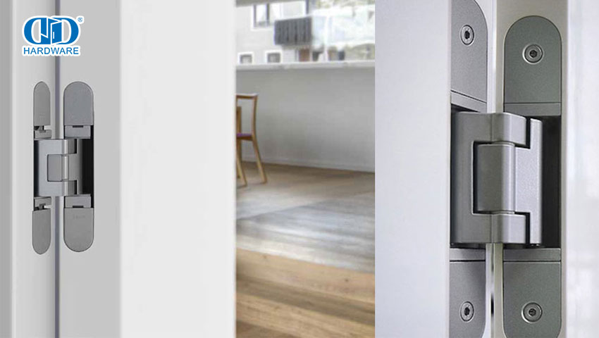 Hoe om 'n versteekte deurskarnier op 'n hoek te maak?