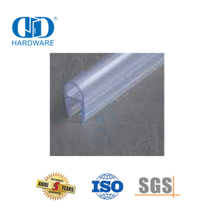 Glas hardeware toebehore Stort skuifdeur Badkamer PVC Rubber Waterdigte Seël Strip-DDWS002