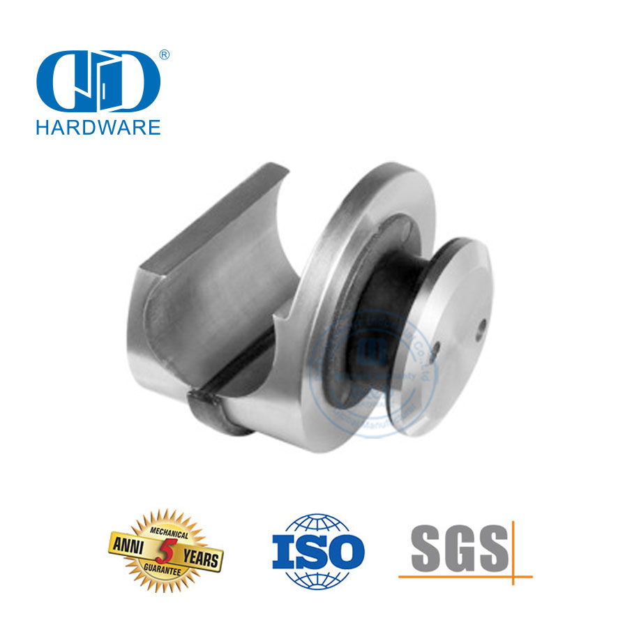 Vlekvrye staal glashardeware Badkamertoebehore Gebou-hardeware Hangrol vir skuifdeur-DDGS111