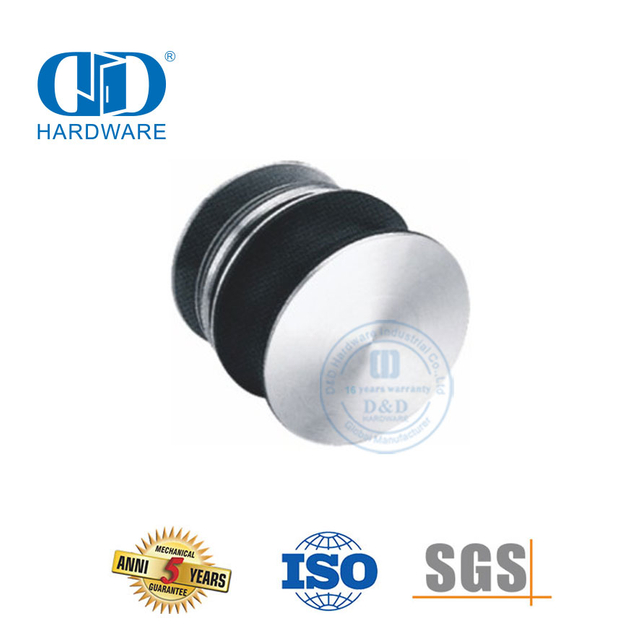 Vlekvrye staal glas pasdeur hardeware skuifdeur hang roller hardeware draaipunt vir badkamer deur-DDGS109