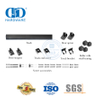 Vlekvrye staal Heavy Duty Enkelspoor Omleiding Groot Speek Wiel Skuifdeur Hardeware Omleiding Schuur Deur Hardeware-DDBD037