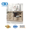 China vervaardiger vlekvrye staal meubels Hardeware Deur Hardeware Track Set Heavy Duty Schuur Deur Hardeware-DDBD033