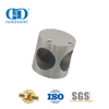 Vlekvrye staal glas stort skarnier Connector Muur Hoek Connector Buis Connector-DDWC007