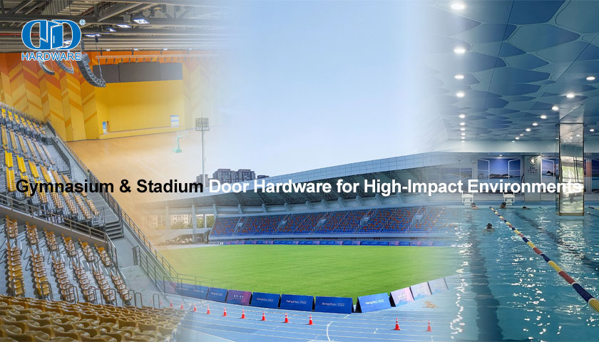 Gimnasium- en stadiondeur-hardeware vir hoë-impak-omgewings