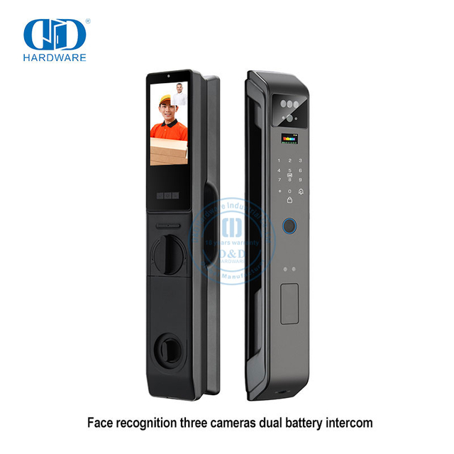 Smart Kombinasie Elektroniese 1080 Hd Wifi-kameras Afgeleë vingerafdruk Smart Lock met kamera -DDEL004