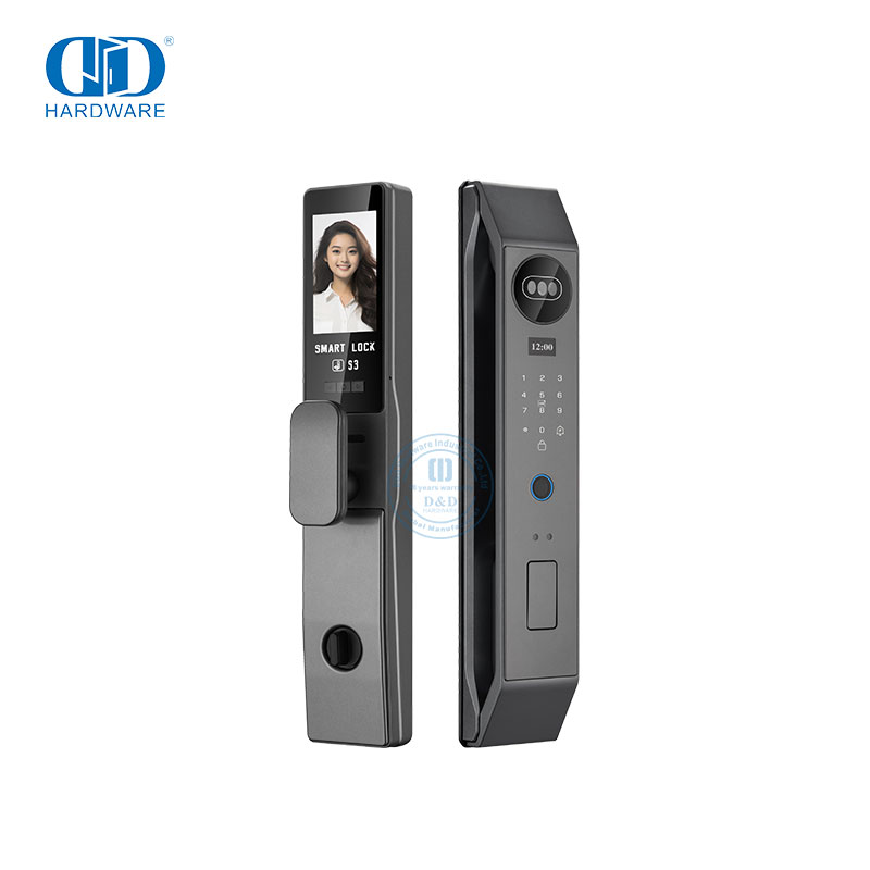 Veiligheidsdeur Cat Eye Tuiskamera Herkenning Digitale Smart Intelligente Slot Met Vingerafdruk -DDEL006