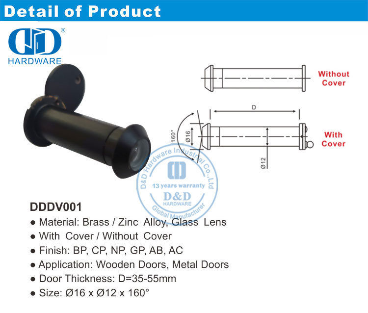 Door Viewer Peefhole 