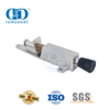 Deur gemonteerde tipe vlekvrye staal voetbedrewe deurstopper met buitedeur-DDDS053