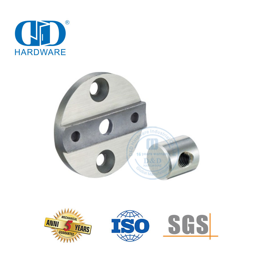 TOP 90 Deg Glas Connector Vlekvrye Staal Glas Hardeware Badkamer Toebehore Glas Pas vir skuifdeur-DDGS113