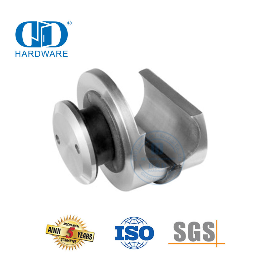 Vlekvrye staal glashardeware Badkamertoebehore Gebou-hardeware Hangrol vir skuifdeur-DDGS111