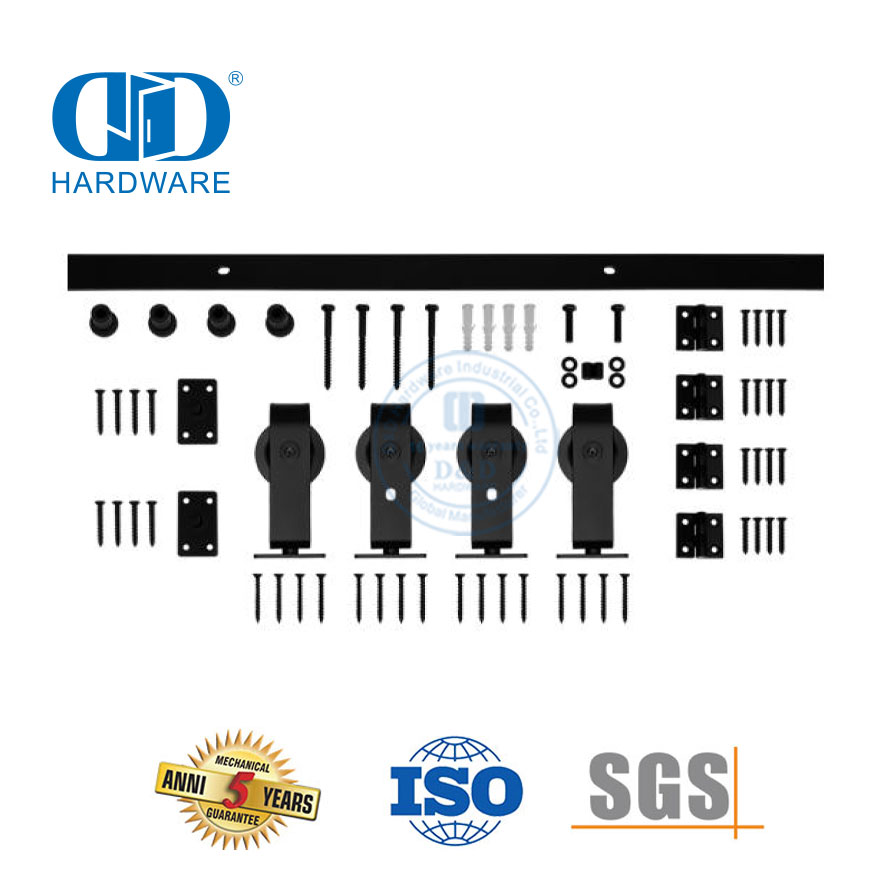 Vlekvrye staal OEM Fabriek Skuur Deur Hardeware Skuifstelsel Bifold Deur Opvou Skuur Deur Hardeware-DDBD026