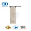 Vlekvrye staal Deur Hardeware Toebehore Bypass Skuur Deur Hardeware Skuur Hout Deur Hardeware-DDBD006