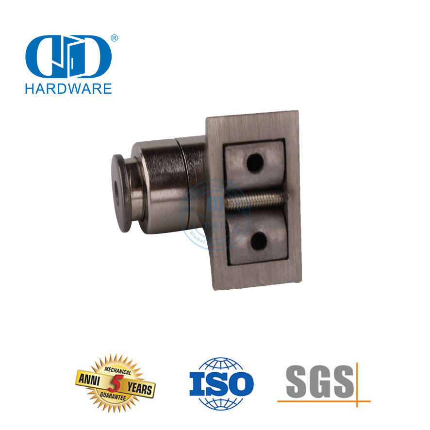 Argitektoniese hardeware deurstopper met magnetiese funksie met staaldeur-DDDS033