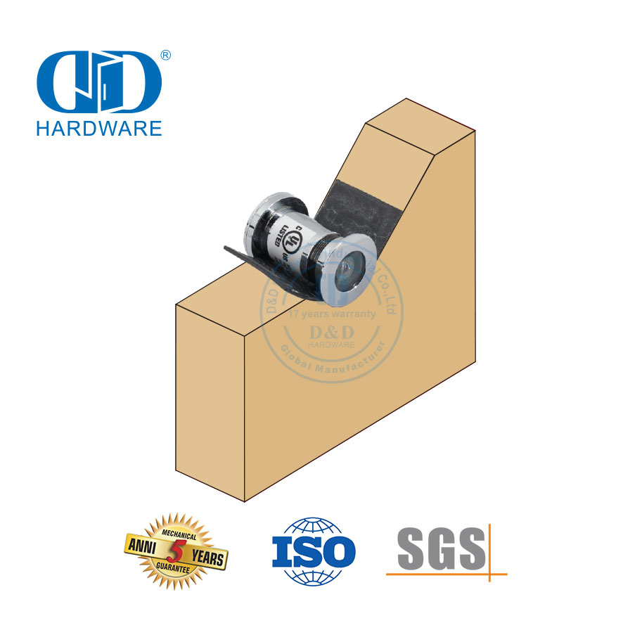 Swart deurkykerbeskermingsstelle Brandweerstand Grafiet Opblaasvoering Rubberseëlstrook Skarnierblok-DDIG006