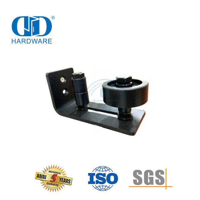 China Fabriek Vlekvrye Staal Swart Kleur Skuur Deur Hardeware Toebehore Deur Guard Gids Hardeware gebou Hardeware-DDBD075