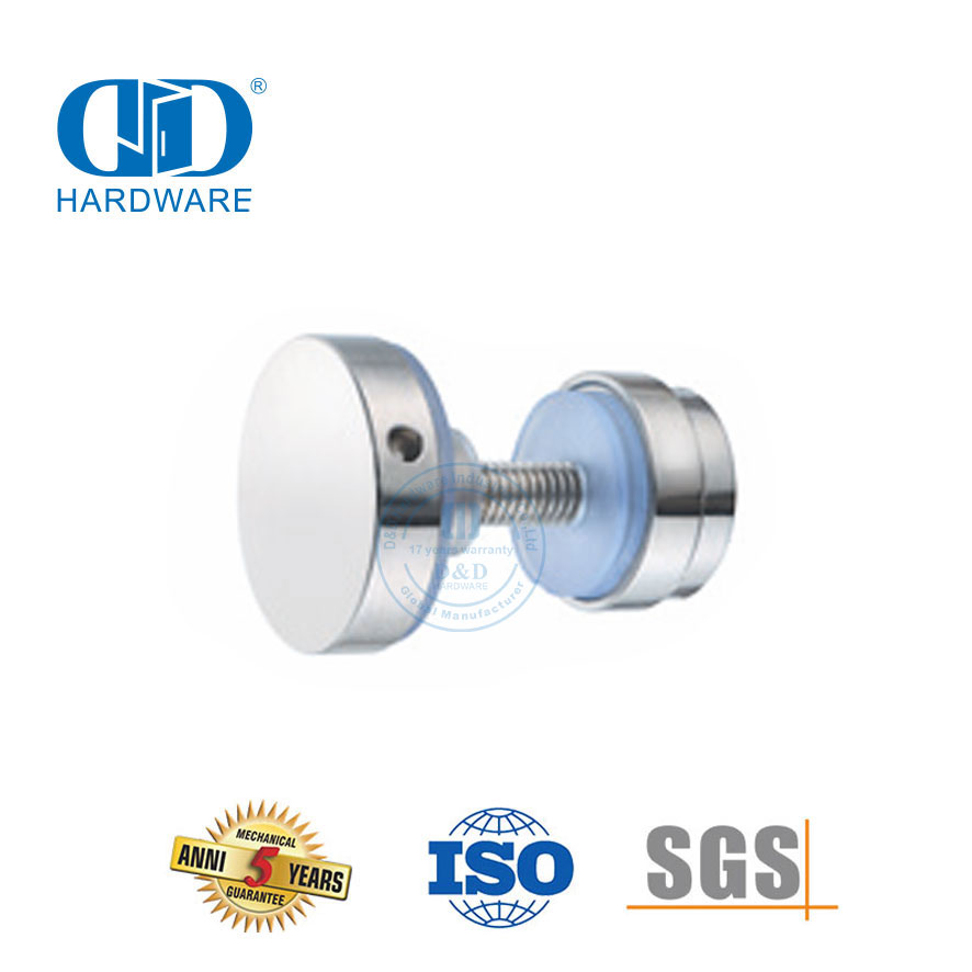 Vlekvrye staal skuifdeur hardeware Badkamer Toebehore Pyp Clamp-DDSL001-4