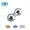 Ronde Vierkante Glas Stort Deur Handvatsel Trek Roesvrye Staal Knop Glas Deur Knop-DDSK008