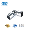 Vlekvrye staal Ronde Buis Connector Badkamerhouer Stort Tube Connectors Paneel Connector Glas Fittings-DDSC026