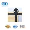 Vlekvrye staal Skuifdeur Hardeware Meubels Hardeware Skuur Hout Deur Hardeware Track Kit-DDBD010