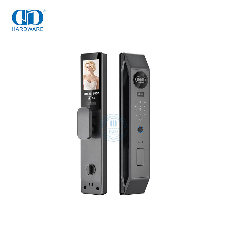 Veiligheidsdeur Cat Eye Tuiskamera Herkenning Digitale Smart Intelligente Slot Met Vingerafdruk -DDEL006