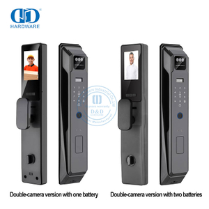 Nuwe 3D-gesigherkenning Palmaar-vingerafdrukkaart Elektronsekuriteit Tuis Digitale slimdeurslot -DDEL005