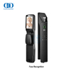 Volautomatiese Tuya WiFi Waterdigte Buitelug Elektroniese Intelligente Digitale Slim Biometriese Vingerafdruk Deurslot-DDEL025